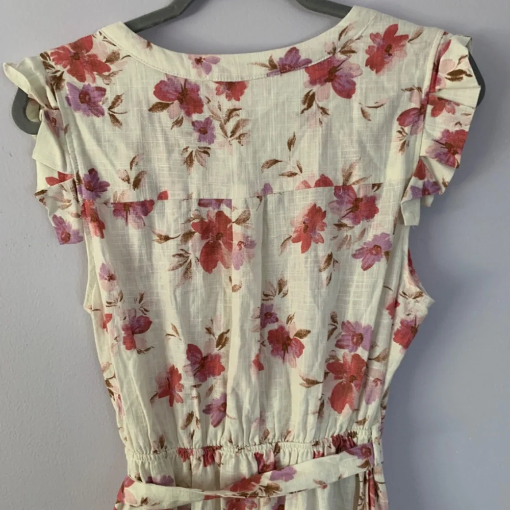 Cream floral dress - Picture 6 of 9